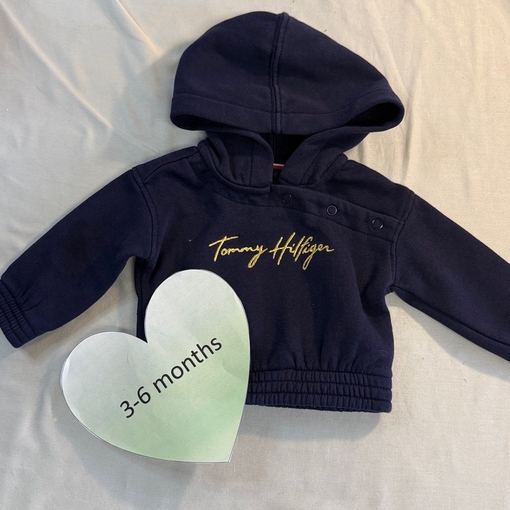 Tommy Hilfiger Blue Classic Sweatshirt Hoodie